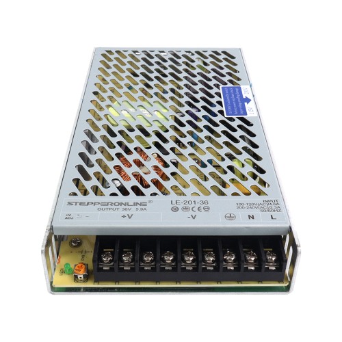 201W 36V 5.9A 115/230V 스위칭 전원 공급 장치 스테퍼 모터 CNC 라우터 키트 - LE-201-36 | StepperOnline