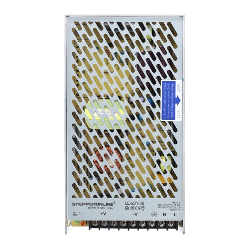 201W 36V 5.9A 115/230V 스위칭 전원 공급 장치 스테퍼 모터 CNC 라우터 키트 - LE-201-36 | StepperOnline