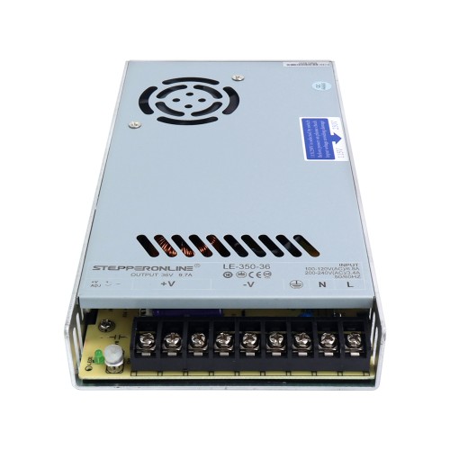 350W 36V 9.7A 115/230V 스위칭 전원 공급 장치 스테퍼 모터 CNC 라우터 키트 - LE-350-36 | StepperOnline