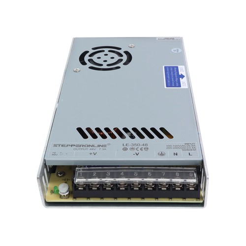 350W 48V 7.3A 115/230V 스위칭 전원 공급 장치 스테퍼 모터 CNC 라우터 키트 - LE-350-48 | StepperOnline
