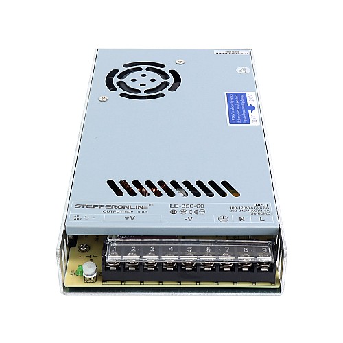 350W 60V 5.8A 115/230V 스위칭 전원 공급 장치 스테퍼 모터 CNC 라우터 키트 - LE-350-60 | StepperOnline 350W 60V 5.8A 115/230V 스위칭 전원 공급 장치 스테퍼 모터 CNC 라우터 키트 - LE-350-60 | StepperOnline