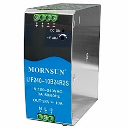 240W 48V 5.0A 85-264VAC/120-370VDC DIN 레일 PFC 기능을 갖춘 스위칭 전원 공급 장치