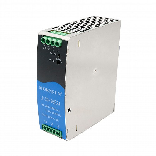 120W 12V 10.0A 180-600VAC/254-848VDC DIN 레일 스위칭 전원 공급 장치