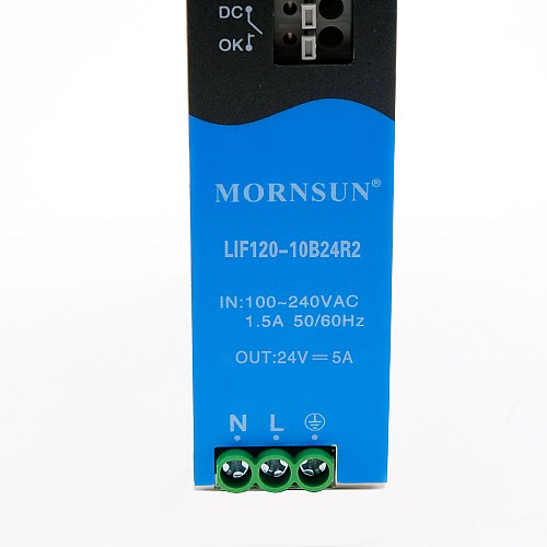 120W 24V 5.0A 85-264VAC/120-370VDC 방폭형 DIN 레일 PFC 기능을 갖춘 스위칭 전원 공급 장치