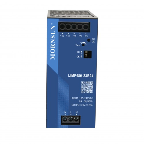 480W 48V 10.0A 85-277VAC/120-390VDC DIN 레일 PFC 기능을 갖춘 스위칭 전원 공급 장치