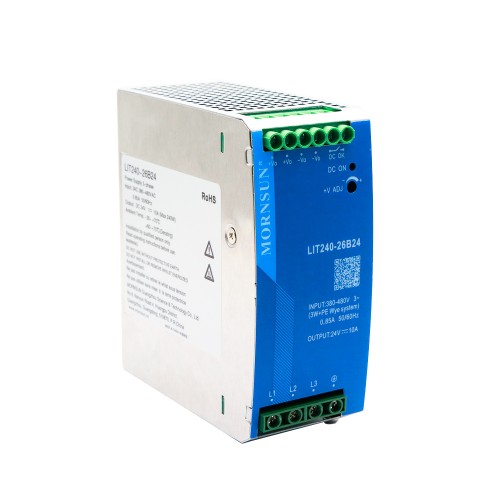 240W 48V 5.0A 320-600VAC/450-850VDC DIN 레일 스위칭 전원 공급 장치