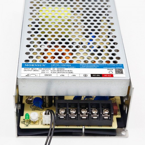 150W 12V 12.5A 180-264VAC/240-370VDC 스위칭 전원 공급 장치