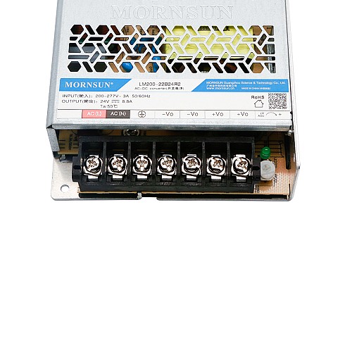 200W 48V 4.4A 176-305VAC/240-430VDC 스위칭 전원 공급 장치