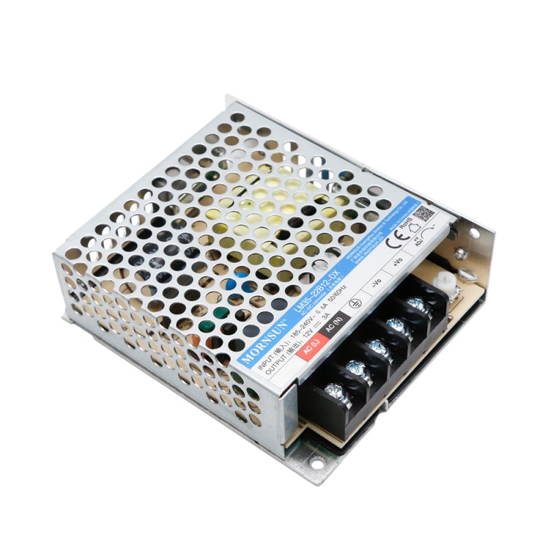 35W 12V 3.0A 165-264VAC/180-370VDC 스위칭 전원 공급 장치