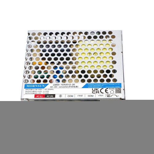 50W 5V/6.0A 12V/2.0A 85-264VAC/120-370VDC 스위칭 전원 공급 장치