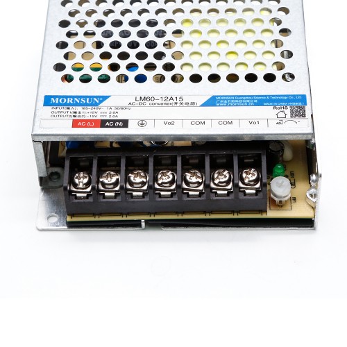 60W 15V -15V/5.0A 5.0A 165-264VAC/180-370VDC 스위칭 전원 공급 장치