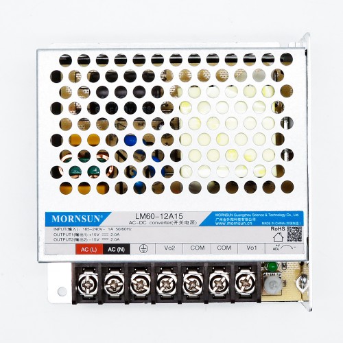 60W 15V -15V/5.0A 5.0A 165-264VAC/180-370VDC 스위칭 전원 공급 장치