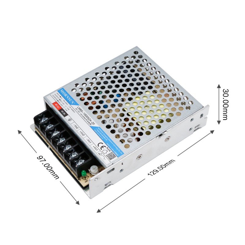 65W 5V/4.0A 24V/2.0A 90-264VAC/120-370VDC 스위칭 전원 공급 장치