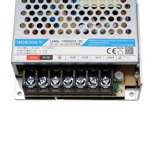 65W 5.1V/4A 24V/2A 90-264VAC/120-370VDC 스위칭 전원 공급 장치 65W 5.1V/4A 24V/2A 90-264VAC/120-370VDC 스위칭 전원 공급 장치