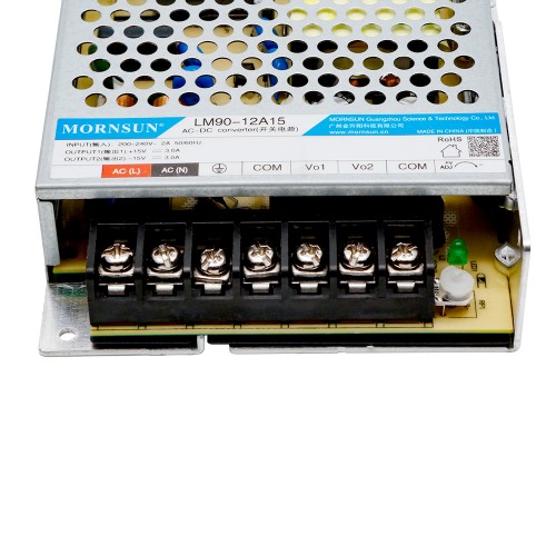 90W 15V -15V/3.0A 3.0A 165-264VAC/180-370VDC 스위칭 전원 공급 장치