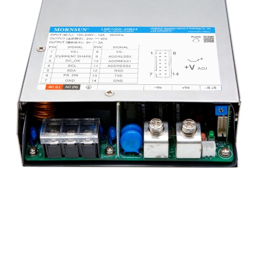 1000W 36V 28.0A 90-264VAC/120-370VDC PFC 기능을 갖춘 스위칭 전원 공급 장치