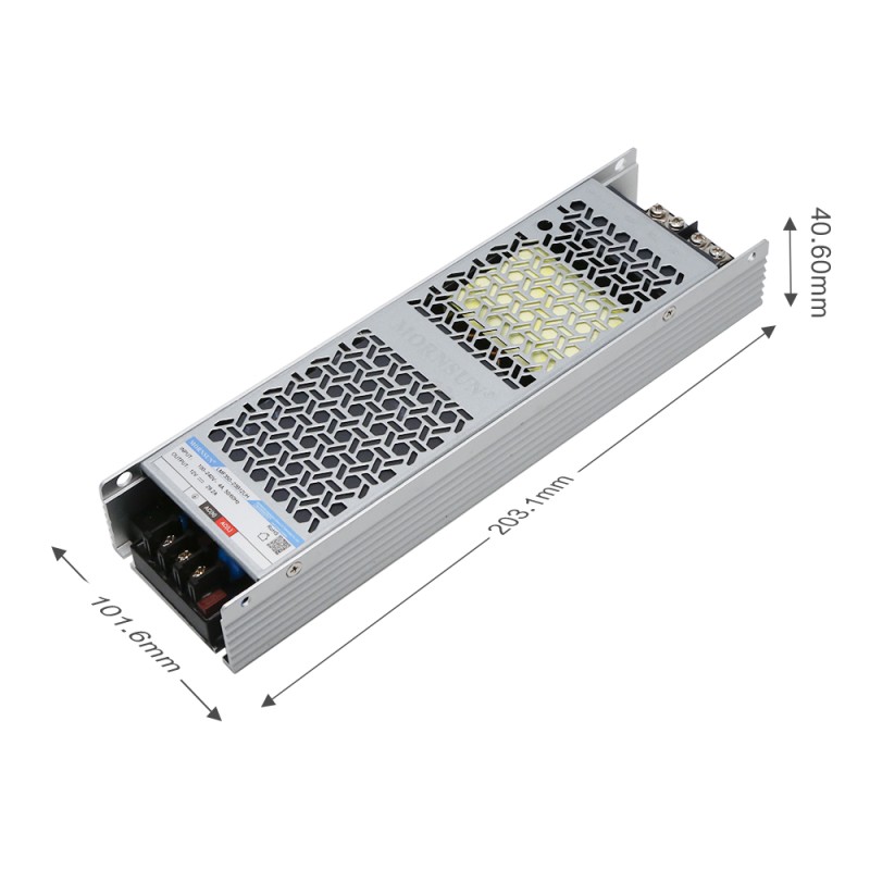 350W 36V 9.75A 85-305VAC/120-430VDC PFC 기능을 갖춘 스위칭 전원 공급 장치