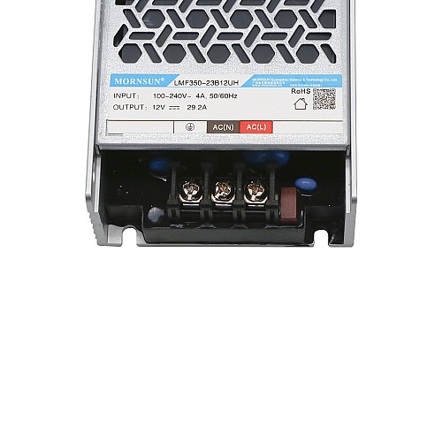 350W 28V 12.5A 85-305VAC/120-430VDC PFC 기능을 갖춘 스위칭 전원 공급 장치