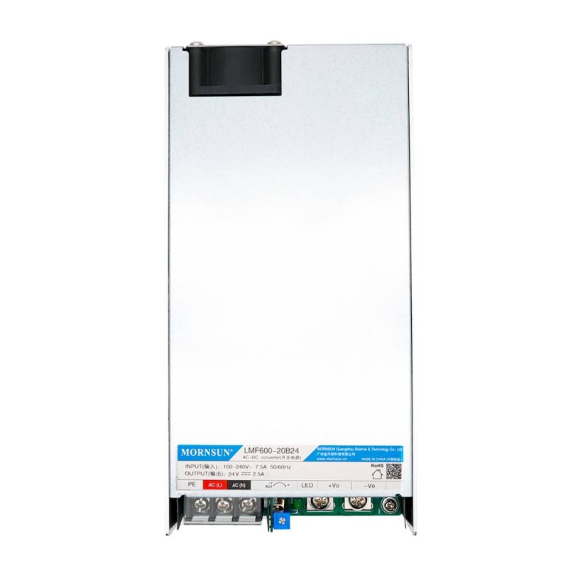 600W 48V 12.6A 80-277VAC/110-390VDC PFC 기능을 갖춘 스위칭 전원 공급 장치