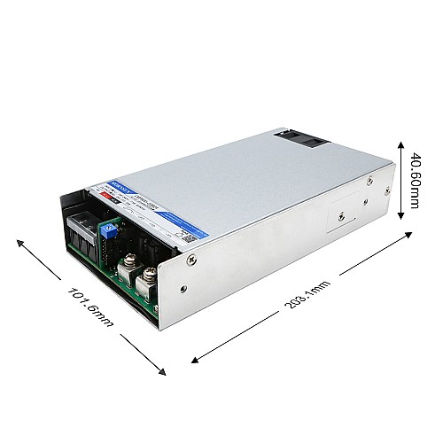600W 12V 50.0A 80-277VAC/110-390VDC PFC 기능을 갖춘 스위칭 전원 공급 장치