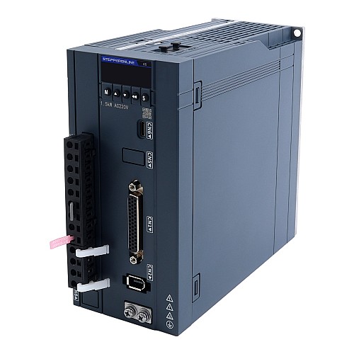 A6H 시리즈 1300W RS485 AC 서보 모터 키트 1500rpm 8.34Nm 브레이크 포함 17비트 앱솔루트 엔코더 IP67 - A6H-RS1300H2B1-M17 | StepperOnline