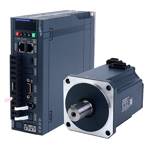 A6 시리즈 1000W EtherCAT AC 서보 모터 키트 3000rpm 3.18Nm 17비트 절대 인코더 IP67 - A6-EC1000H2A1-M17 | StepperOnline