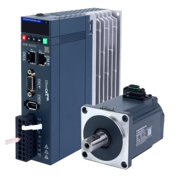 A6 시리즈 400W EtherCAT AC 서보 모터 키트 3000rpm 1.27Nm 17비트 절대 인코더 IP67