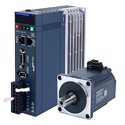 A6 시리즈 400W EtherCAT AC 서보 모터 키트 3000rpm 1.27Nm 17비트 절대 인코더 IP67
