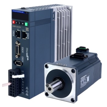 A6 시리즈 400W EtherCAT AC 서보 모터 키트 3000rpm 1.27Nm 브레이크 포함 17비트 절대 인코더 IP67