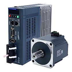 A6 시리즈 750W EtherCAT AC 서보 모터 키트 3000rpm 2.39Nm 17비트 절대 인코더 IP67