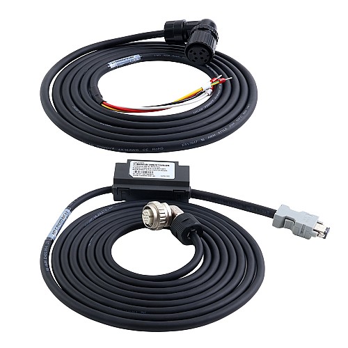 A6H 시리즈 2900W EtherCAT AC 서보 모터 키트 1500rpm 18.60Nm 17비트 앱솔루트 엔코더 IP67 - A6H-EC2900H3A1-M17 | StepperOnline