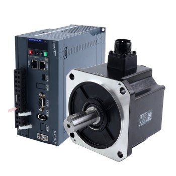 A6H 시리즈 1300W EtherCAT AC 서보 모터 키트 1500rpm 8.34Nm 17비트 앱솔루트 엔코더 IP67