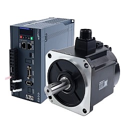 A6H 시리즈 1300W EtherCAT AC 서보 모터 키트 1500rpm 8.34Nm 브레이크 포함 17비트 앱솔루트 엔코더 IP67