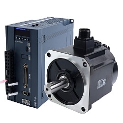 A6H 시리즈 1300W RS485 AC 서보 모터 키트 1500rpm 8.34Nm 브레이크 포함 17비트 앱솔루트 엔코더 IP67