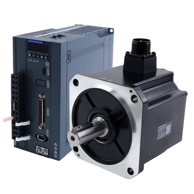 A6H 시리즈 1800W RS485 AC 서보 모터 키트 1500rpm 11.50Nm 17비트 앱솔루트 엔코더 IP67 - A6H-RS1800H3A1-M17 | StepperOnline