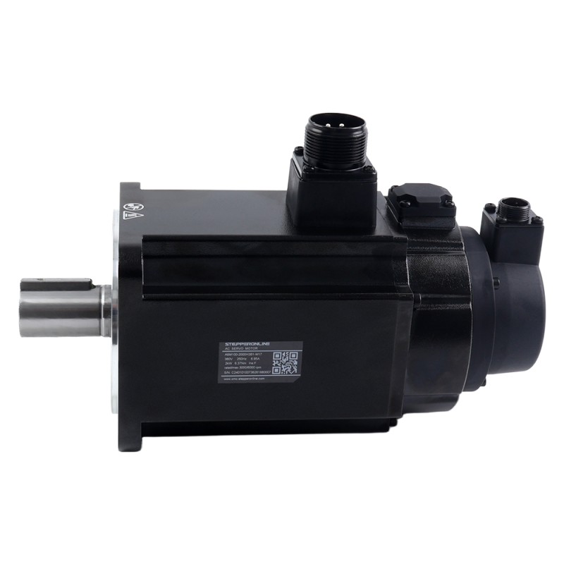 A6 시리즈 2000W RS485 AC 서보 모터 키트 3000rpm 6.37Nm 브레이크 포함 17비트 앱솔루트 엔코더 IP67 - A6-RS2000H3B1-M17 | StepperOnline