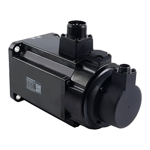 A6 시리즈 2000W EtherCAT AC 서보 모터 키트 3000rpm 6.37Nm 브레이크 포함 17비트 앱솔루트 엔코더 IP67 - A6-EC2000H3B1-M17 | StepperOnline