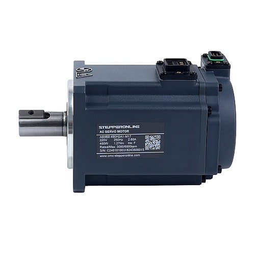 A6 시리즈 400W PROFINET AC 서보 모터 키트 3000rpm 1.27Nm 17비트 절대 인코더 IP67 - A6-PN400H2A1-M17 | StepperOnline