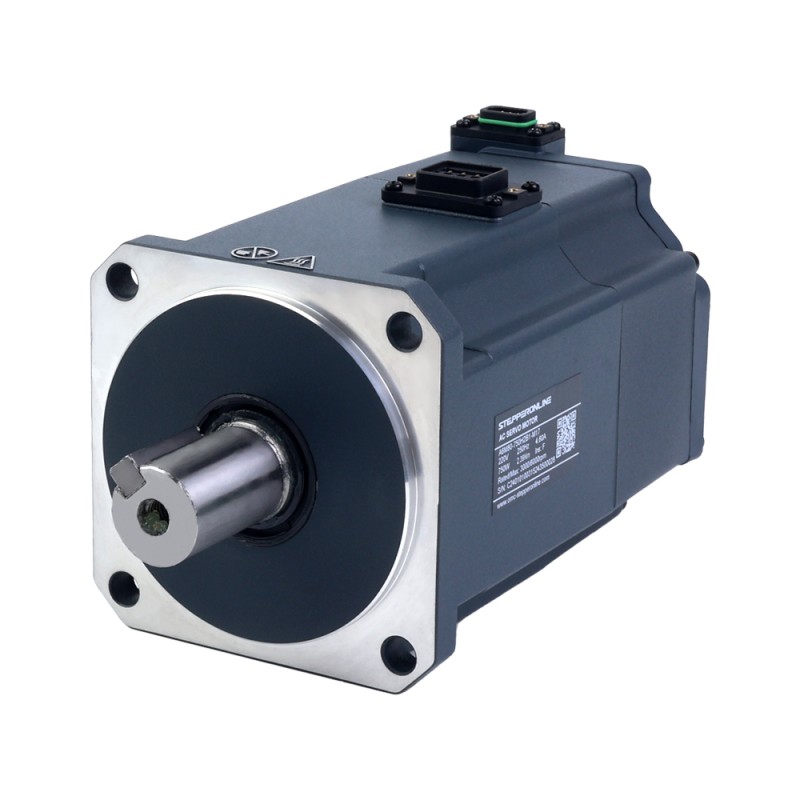 A6 시리즈 750W PROFINET AC 서보 모터 키트 3000rpm 2.39Nm 브레이크 포함 17비트 절대 인코더 IP67 - A6-PN750H2B1-M17 | StepperOnline