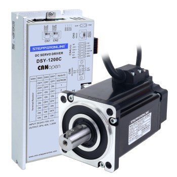 DSY 시리즈 1000W CANopen DC 서보 모터 24-70VDC 3.20Nm 3000rpm 17-비트 증분형 엔코더 IP65