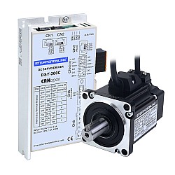 DSY 시리즈 200W CANopen DC 서보 모터 24-70VDC 0.637Nm 3000rpm 17-비트 증분형 엔코더 IP65