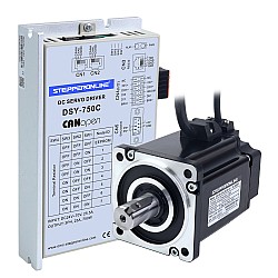 DSY 시리즈 750W CANopen DC 서보 모터 24-70VDC 2.39Nm 3000rpm 17-비트 증분형 엔코더 IP65