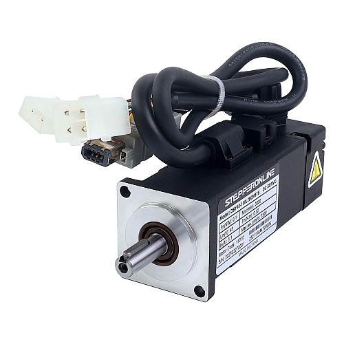 DSY 시리즈 100W CANopen DC 서보 모터 24-70VDC 0.318Nm 브레이크 포함 3000rpm 17-비트 증분형 엔코더 IP65 - DSY-C100L2B2-M17S | StepperOnline