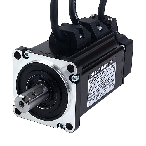 DSY 시리즈 200W CANopen DC 서보 모터 24-70VDC 0.637Nm 브레이크 포함 3000rpm 17-비트 증분형 엔코더 IP65 - DSY-C200L2B2-M17S | StepperOnline
