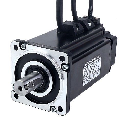 DSY 시리즈 750W CANopen DC 서보 모터 24-70VDC 2.39Nm 브레이크 포함 3000rpm 17-비트 증분형 엔코더 IP65 - DSY-C750L2B2-M17S | StepperOnline