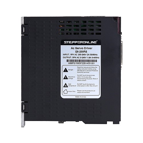 E6 시리즈 200W AC 서보 모터 키트 3000rpm 0.64Nm 17비트 인코더 IP65