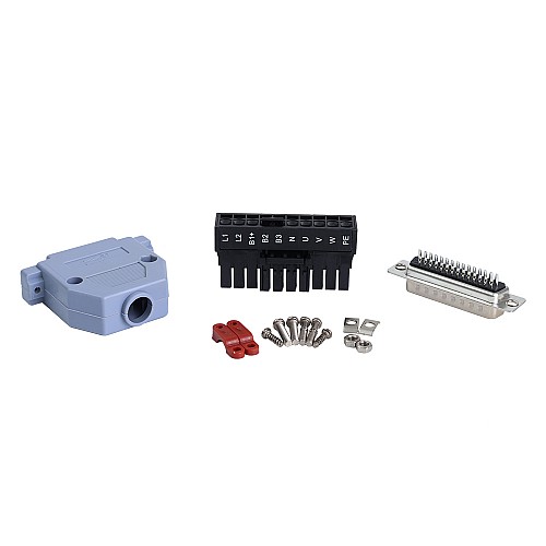 E6 시리즈 200W AC 서보 모터 키트 3000rpm 0.64Nm 17비트 인코더 IP65