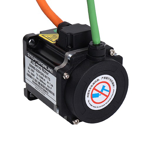 E6 시리즈 200W AC 서보 모터 키트 3000rpm 0.64Nm 17비트 인코더 IP65