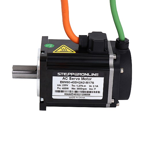 E6 시리즈 400W AC 서보 모터 키트 3000rpm 1.27Nm 17비트 인코더 IP65 E6 시리즈 400W AC 서보 모터 키트 3000rpm 1.27Nm 17비트 인코더 IP65