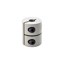 5mm - 6.35mm 리지드 커플 링 20x25mm CNC 스테퍼 모터 키 홈 샤프트 커플러